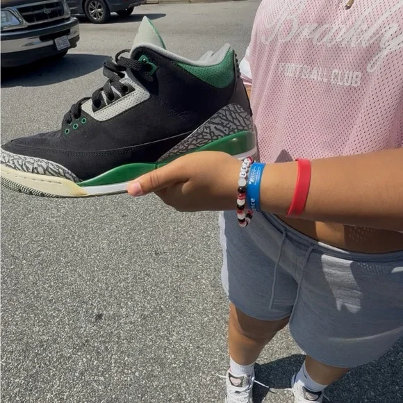Jordan 3 pine green - Picture 3 of 5